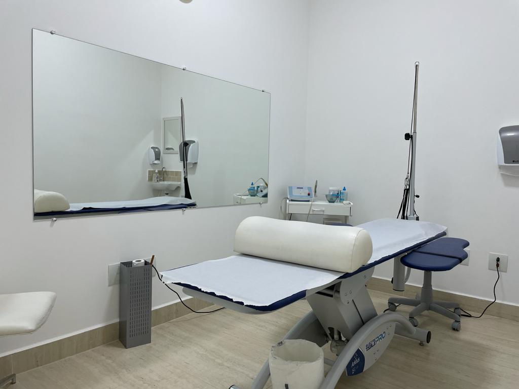 Sala de RPG e terapia manual